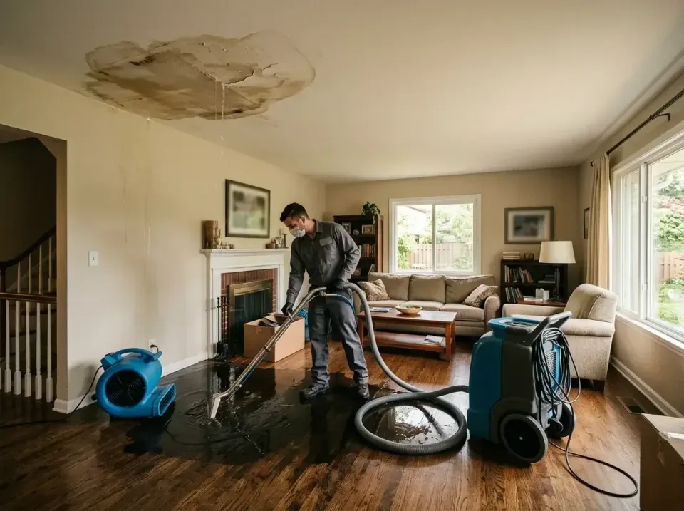 attic-pipe-burst-ceiling-drip-008 — frequently asked questions, Water Damage Restoration & Carpet Care in Estelle, LA